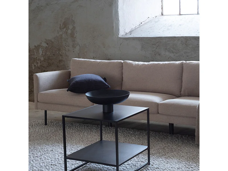 Zoom Sofa 3 Personen braun.