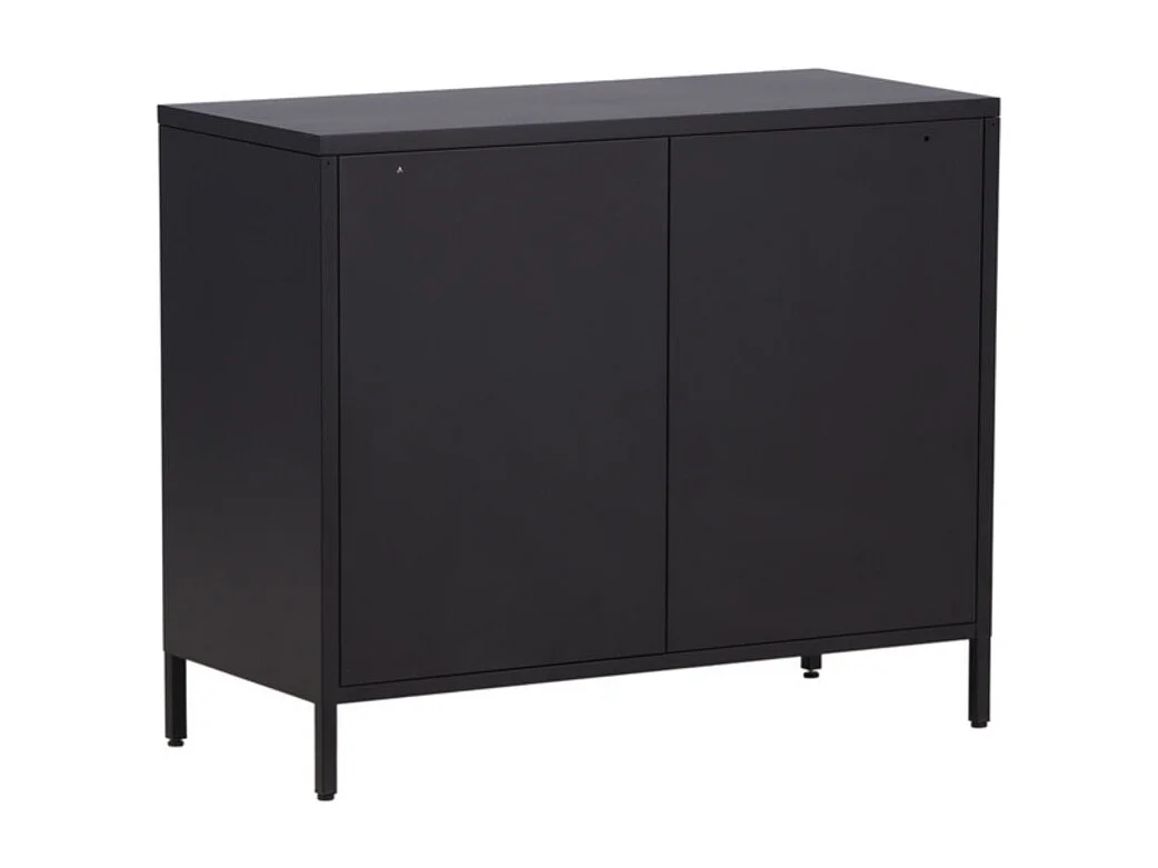 Nett Sideboard 4 Türen schwarz.