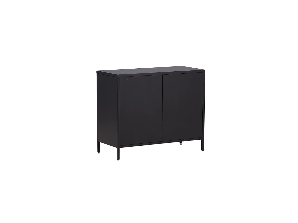 Nett dressoir 4 deuren zwart.