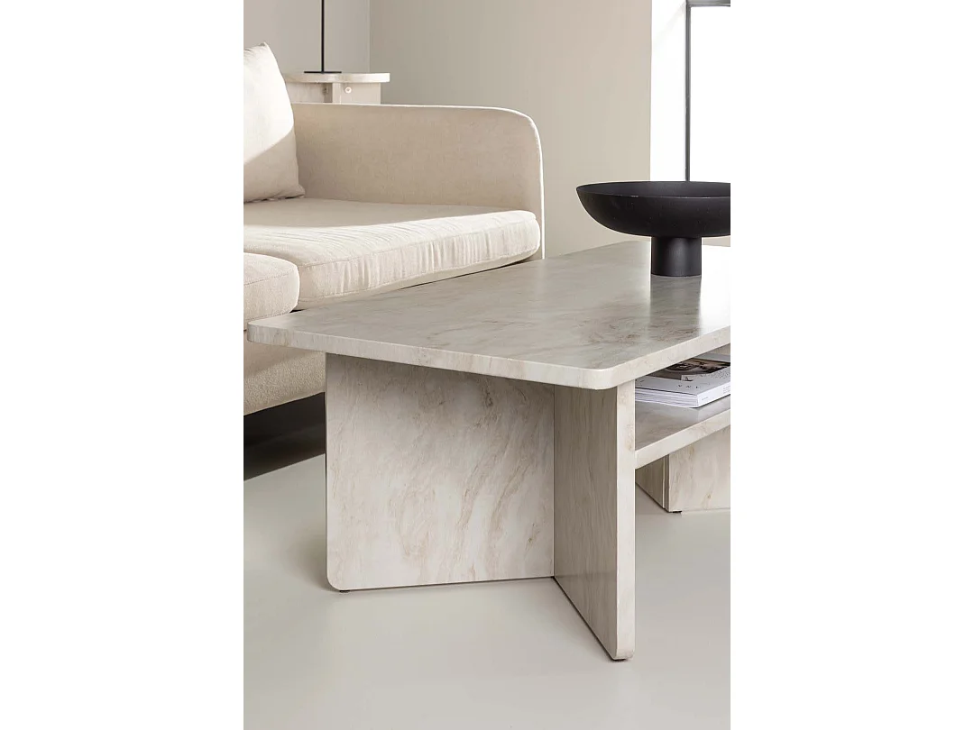 Ålesund table basse beige.