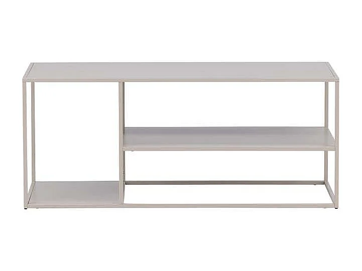 Staal salontafel beige.