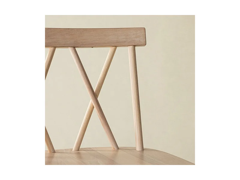 Mollöström Barhocker Holz whitewash.