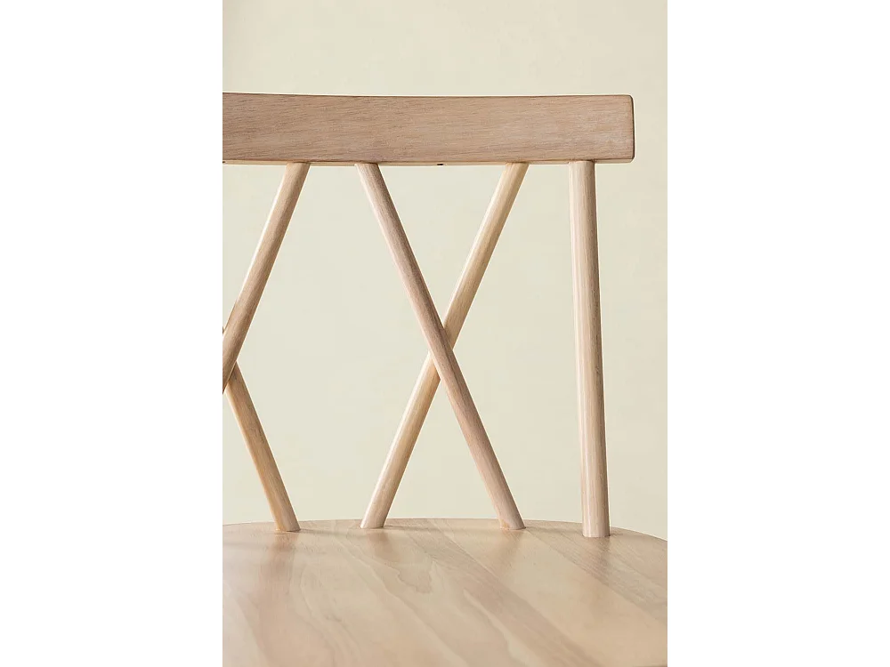 Mollöström Barhocker Holz whitewash.