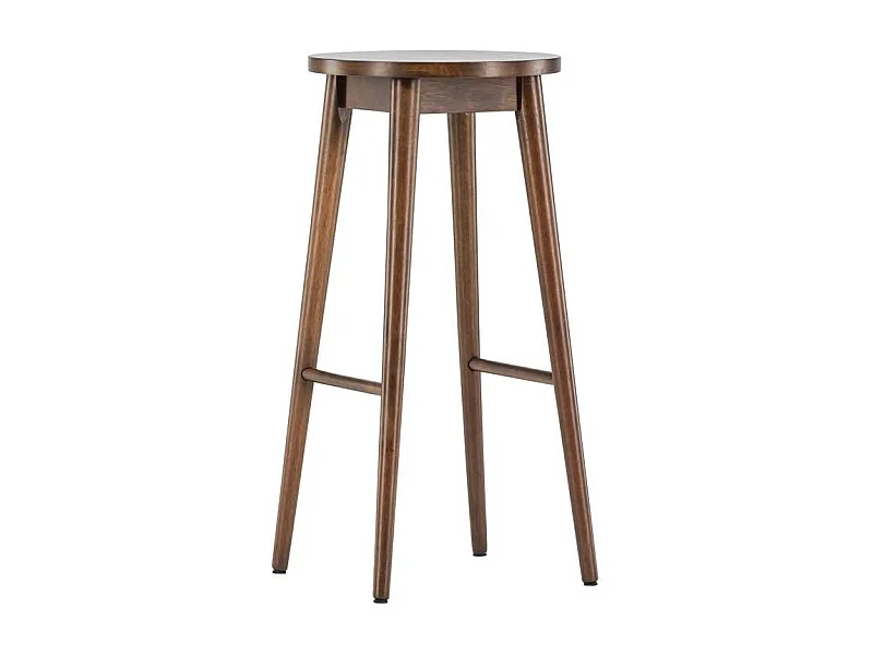 Mollösand barstoel hout mokka.