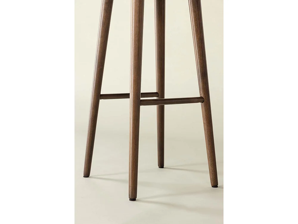 Mollösand tabouret de bar bois mocca