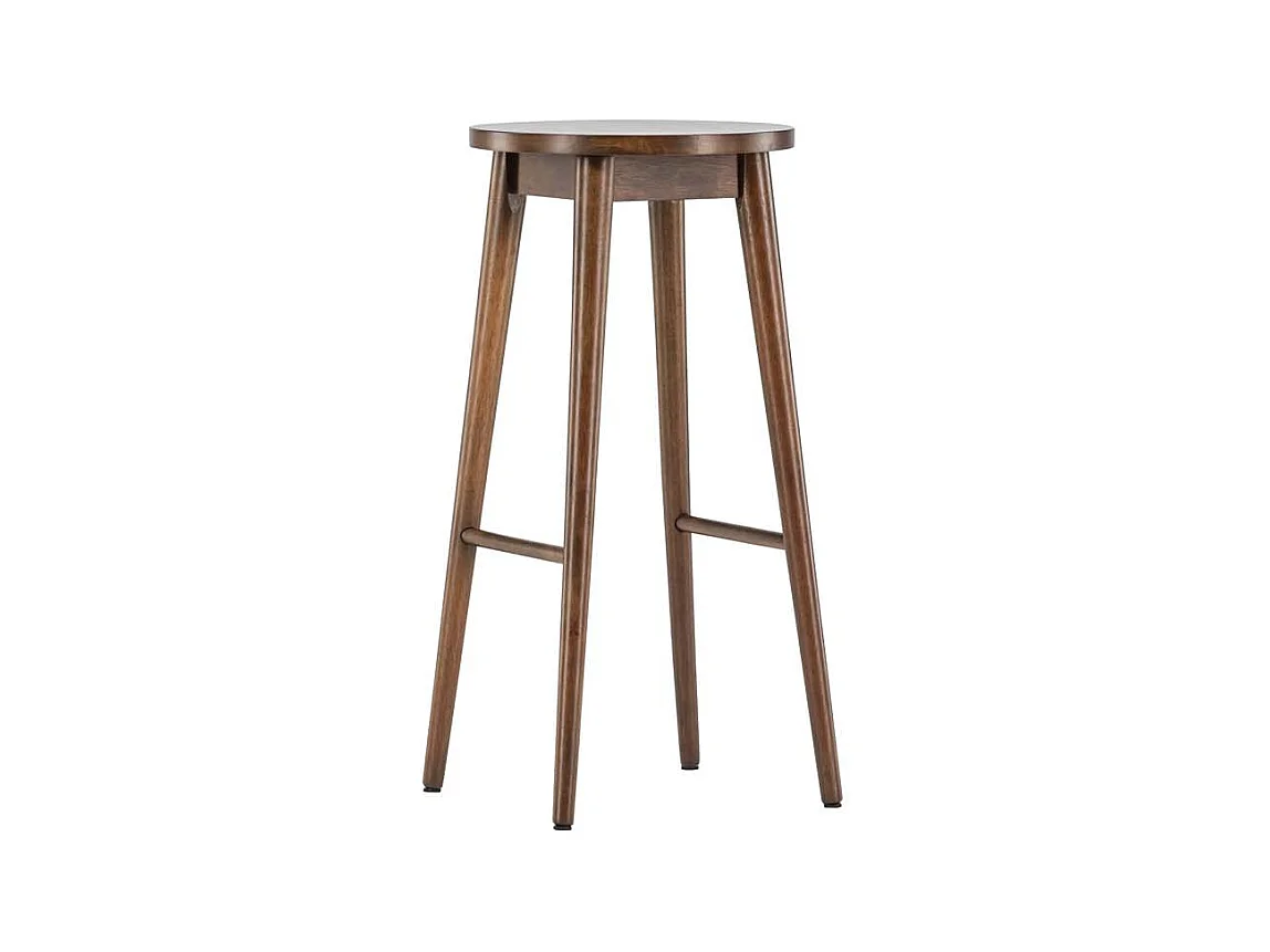 Mollösand tabouret de bar bois mocca