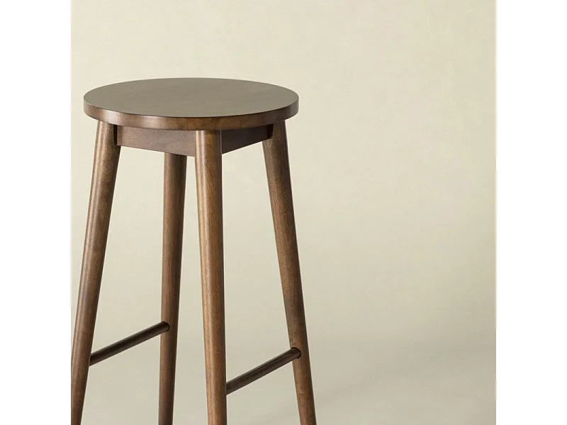 Mollösand tabouret de bar bois mocca