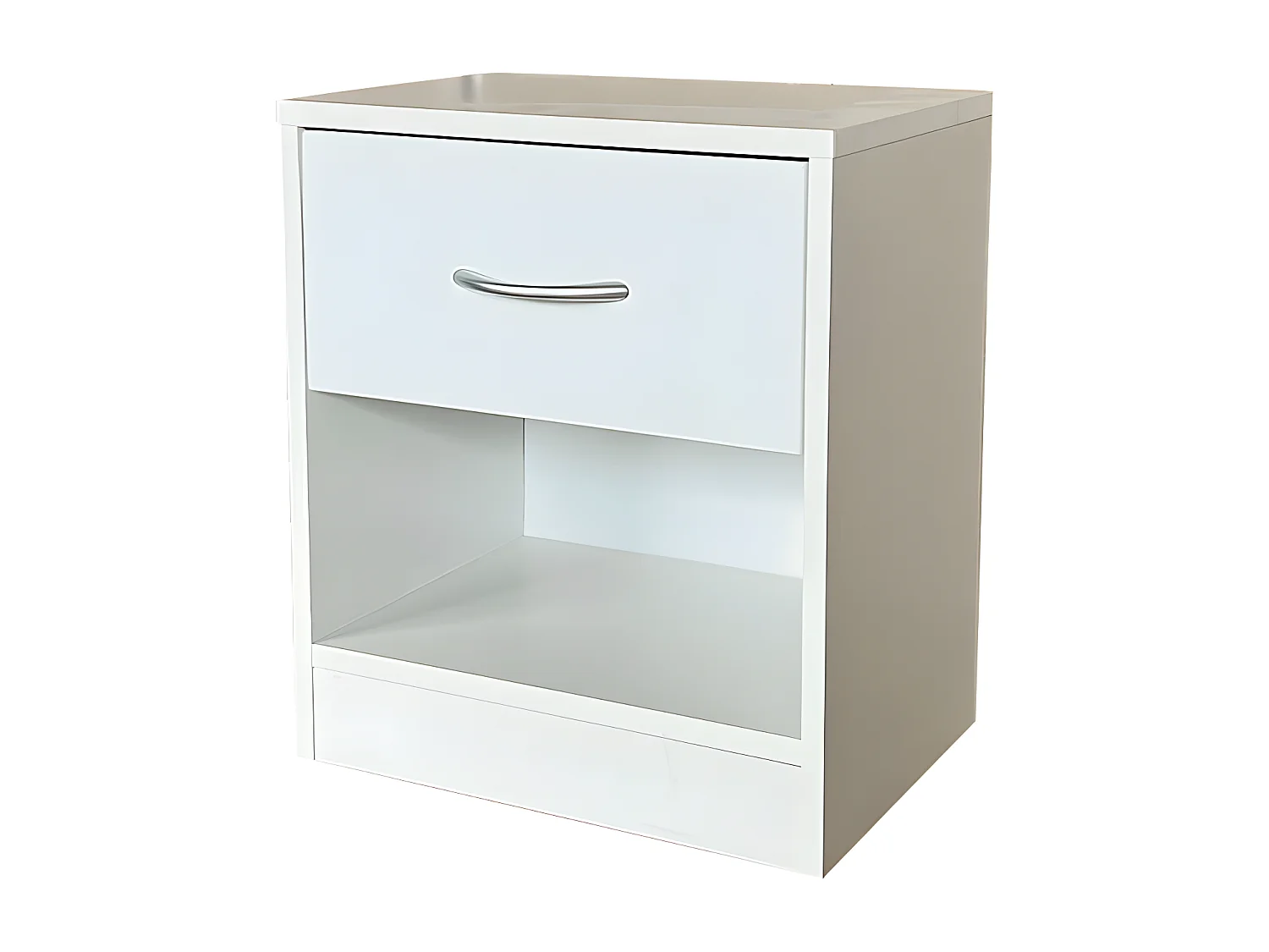 Mesita de Noche Pep 1 Cajon Blanco 39x41 cm