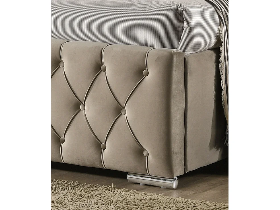 Cama de Matrimonio Magallan 150cm Beige