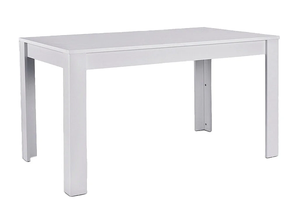 Mesa de Comedor o Cocina Rustic 140cm Blanco y Cambria