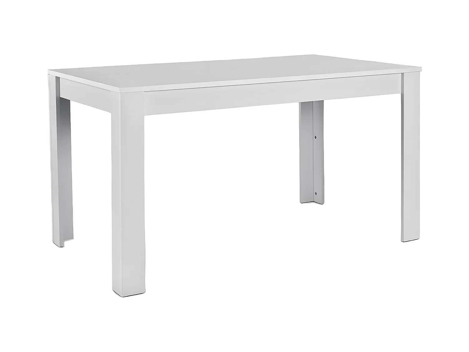 Mesa de Comedor o Cocina Rustic 140cm Blanco