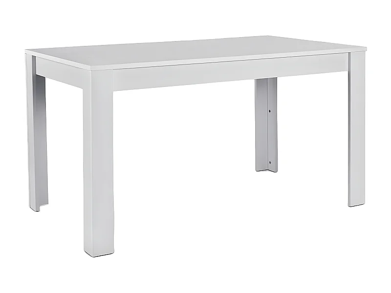 Mesa de Comedor o Cocina Rustic 140cm Blanco