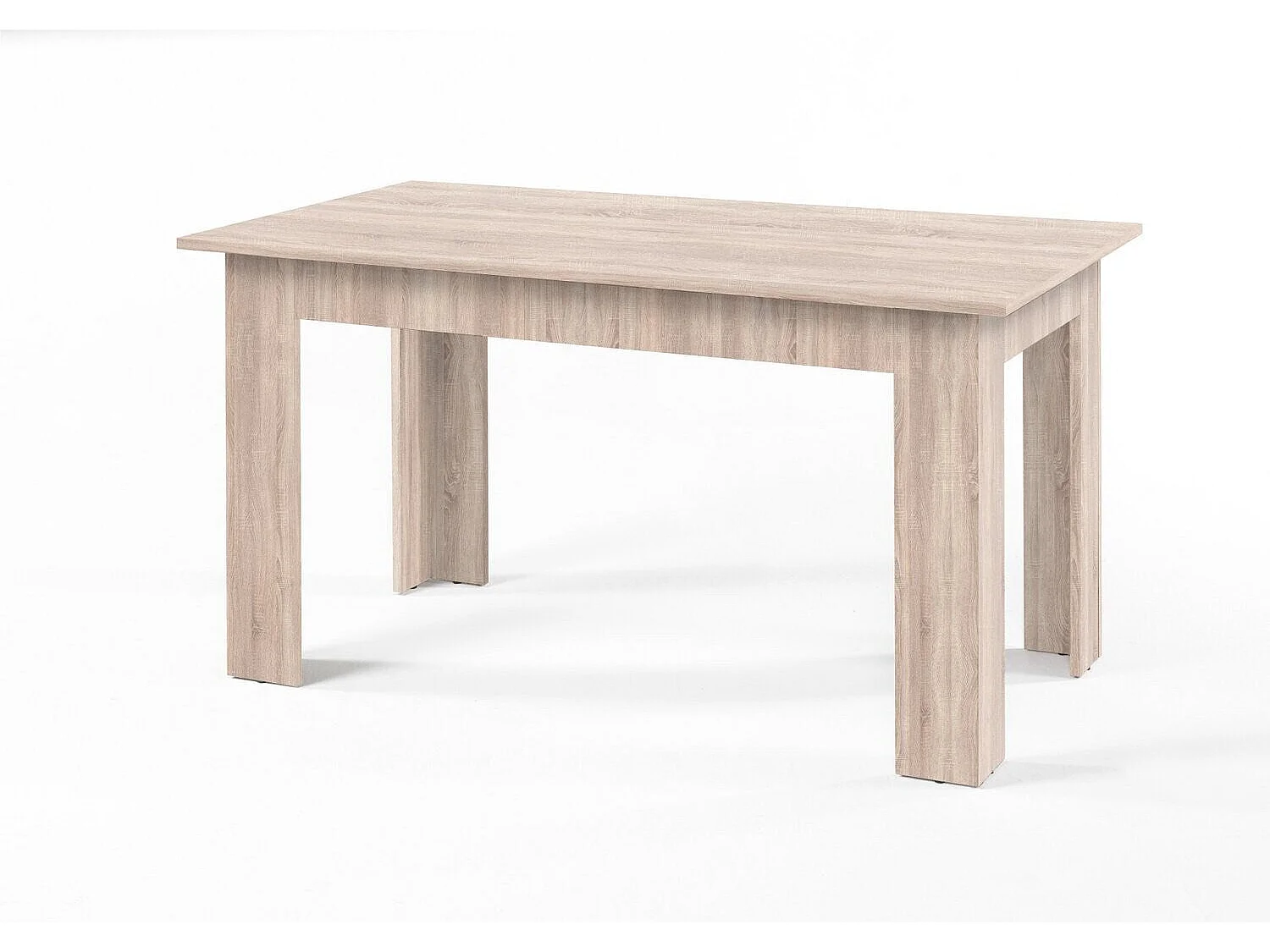Mesa de Jantar ou Cozinha Mira 138cm, Carvalho