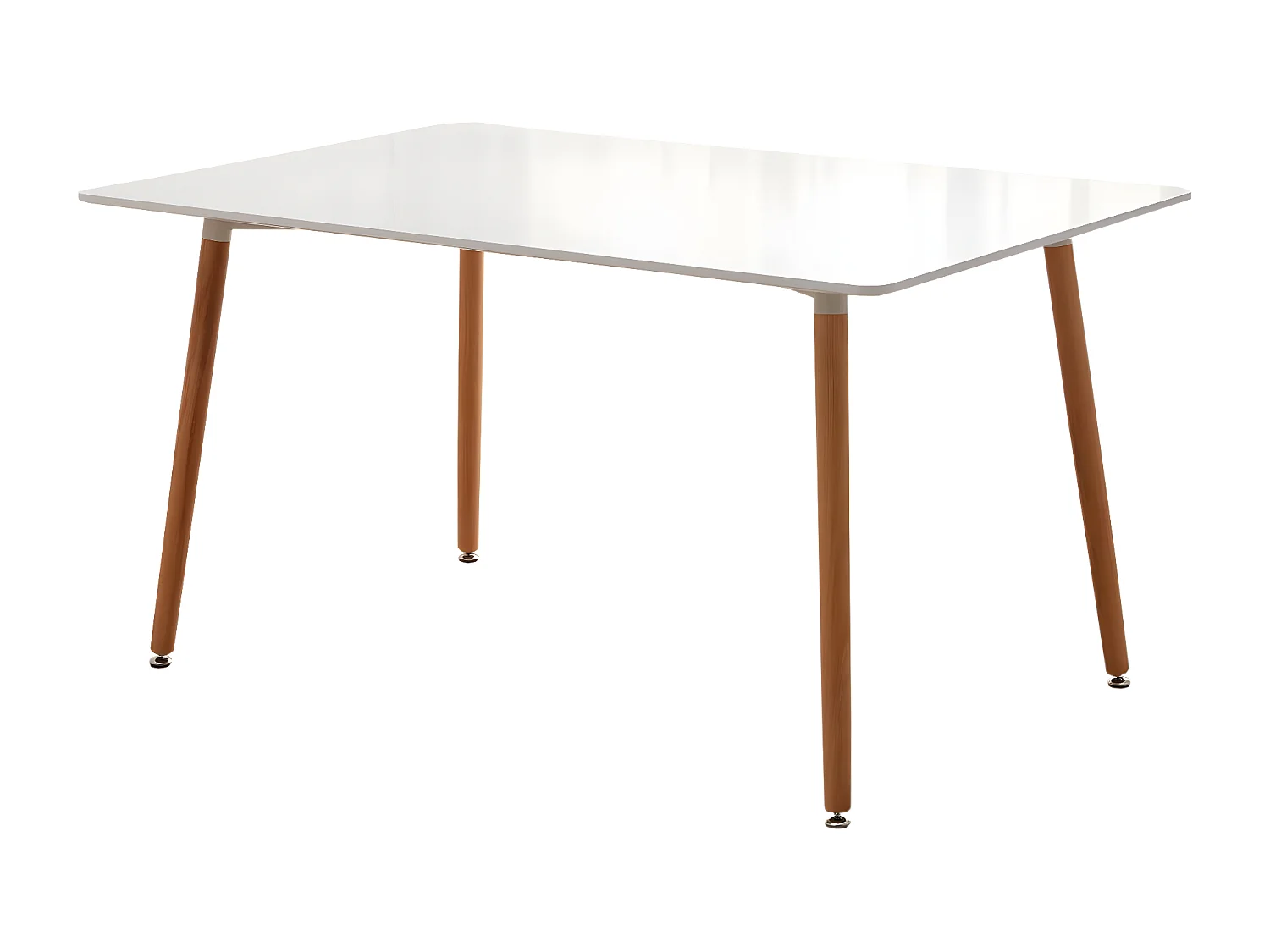 Mesa de Jantar ou Cozinha Nórdica Viken 120cm Branco