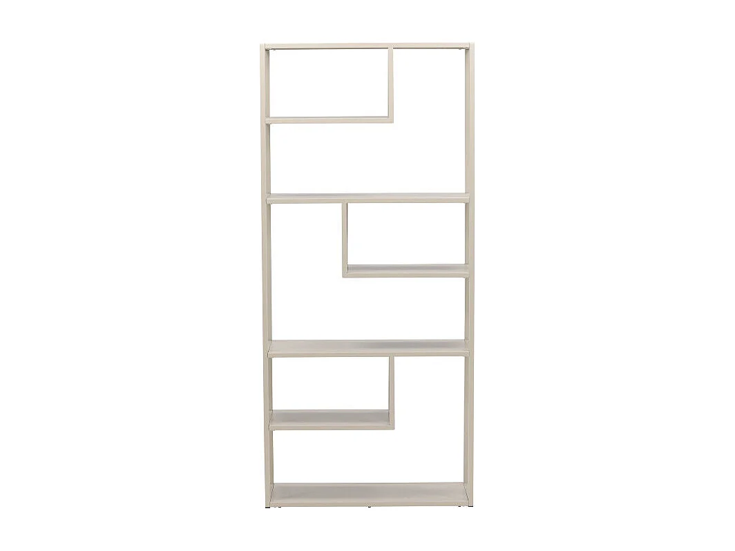 Staal Regal 6 Regale beige.