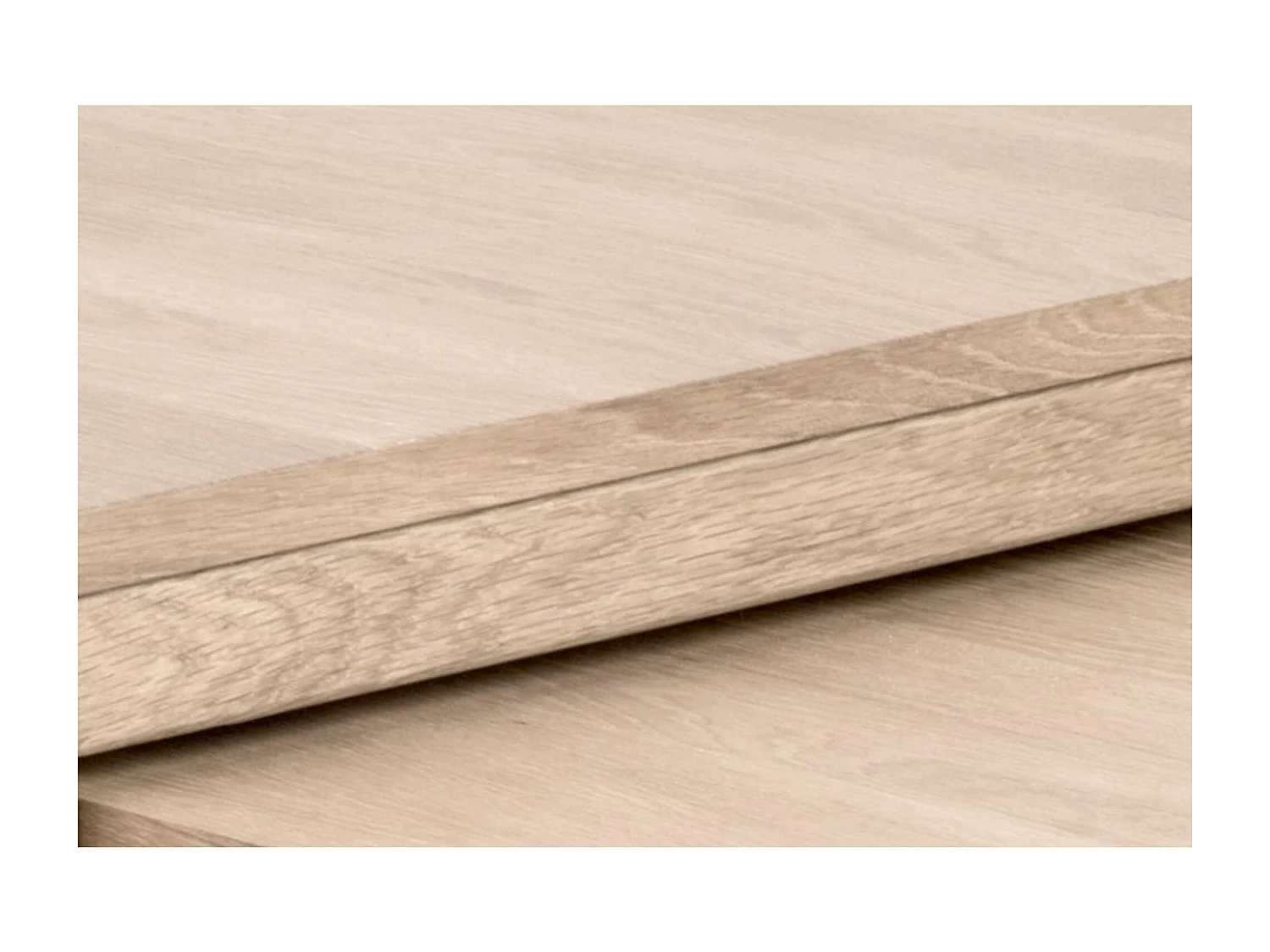 Table basse gigogne en chêne 70cm - CORNER