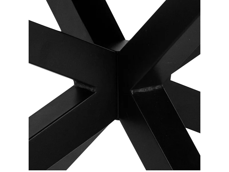 Table basse rectangulaire en céramique et métal L130 - CHIPRE