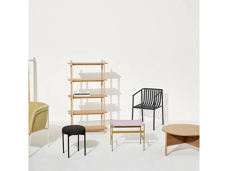 Table basse ronde 86cm en bois FSC HAZELA