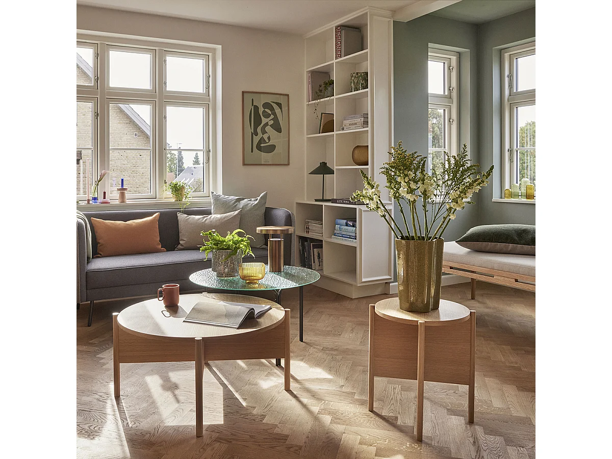 Hübsch Table basse Bois Naturel HERITAGE