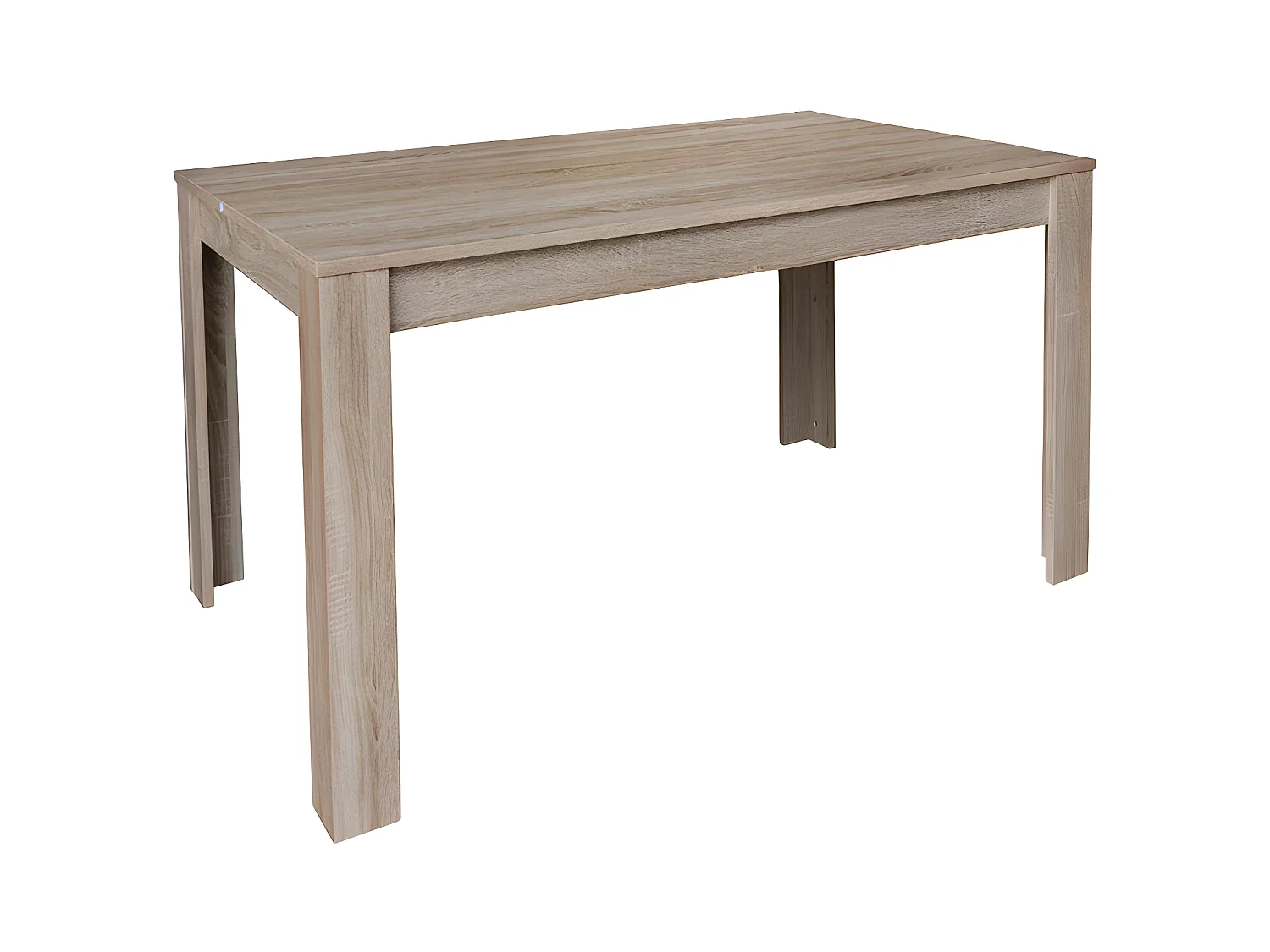 Mesa de Jantar ou Cozinha Rustic 140cm, Carvalho