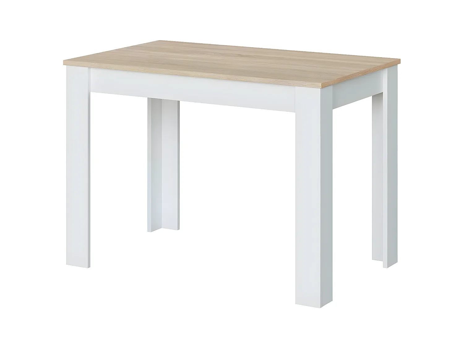 Mesa de Jantar ou Cozinha Rustic 140cm, Carvalho