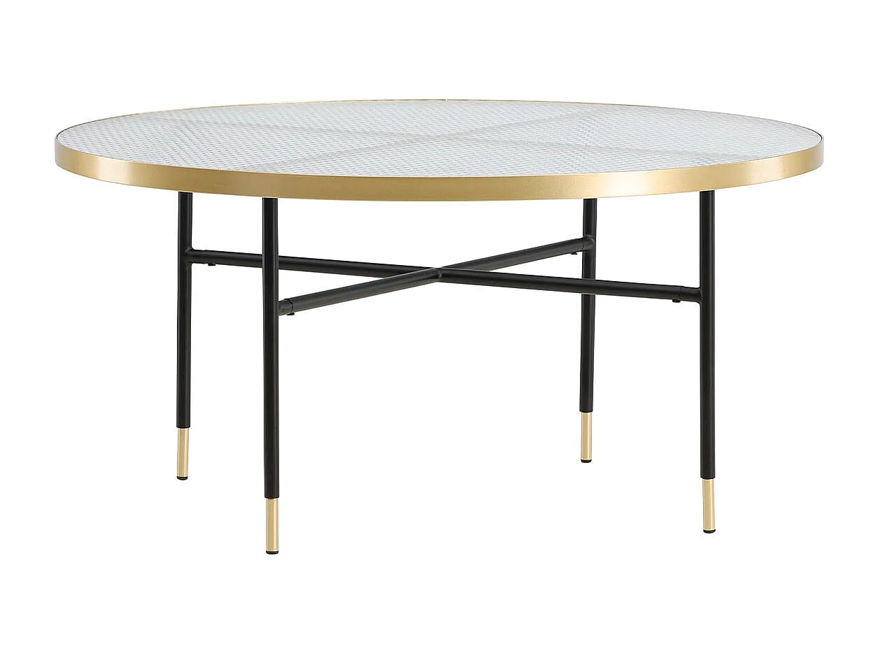 Bubbles salontafel Ø98 cm goud.