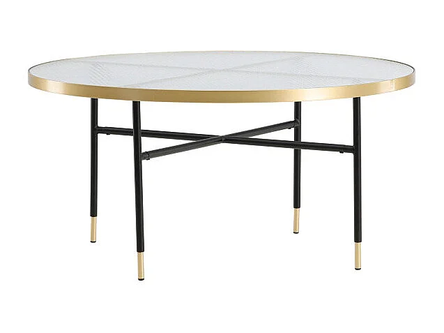 Bubbles salontafel Ø98 cm goud.