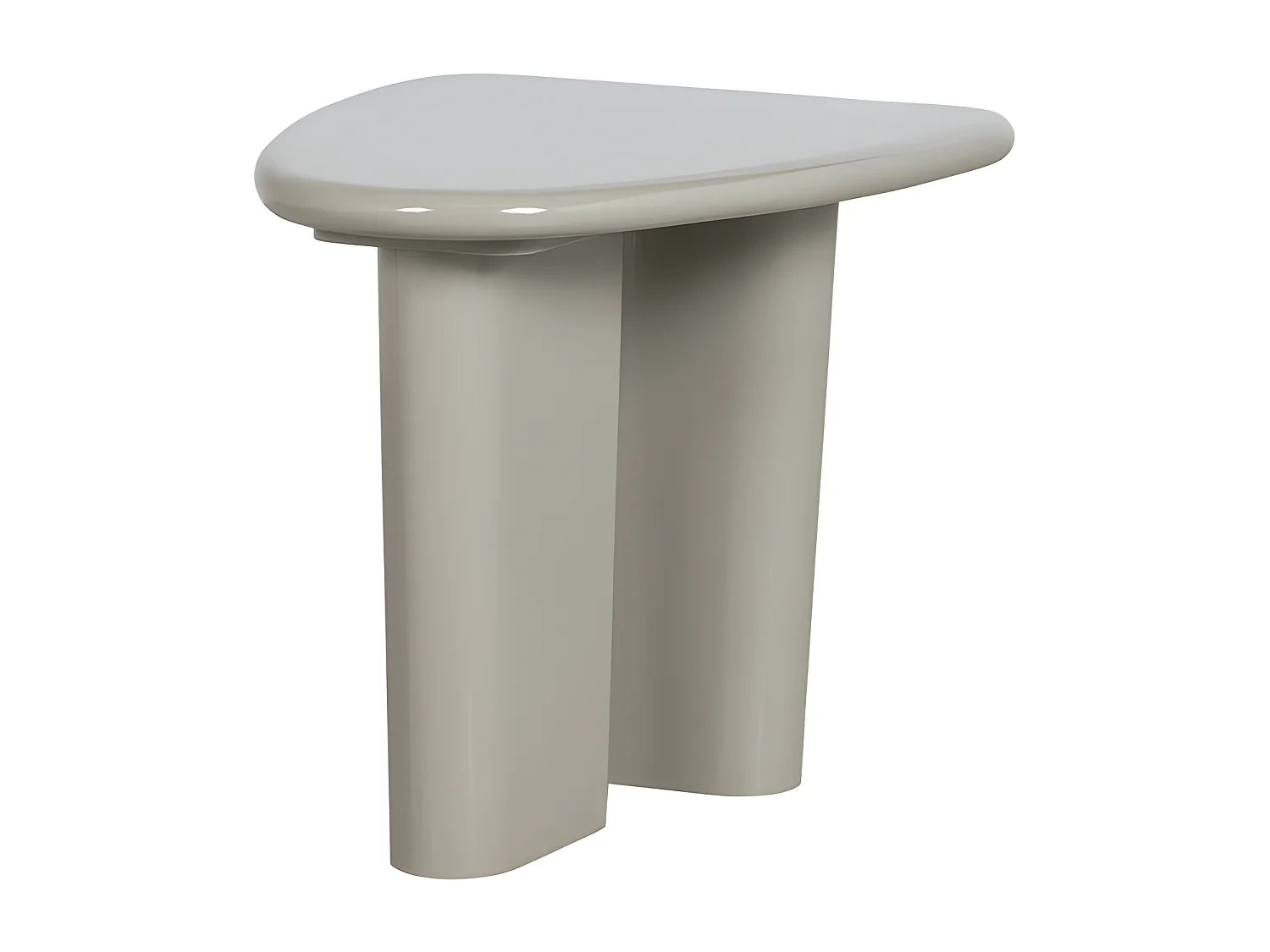 Table basse design organique couleur argile LOÏS