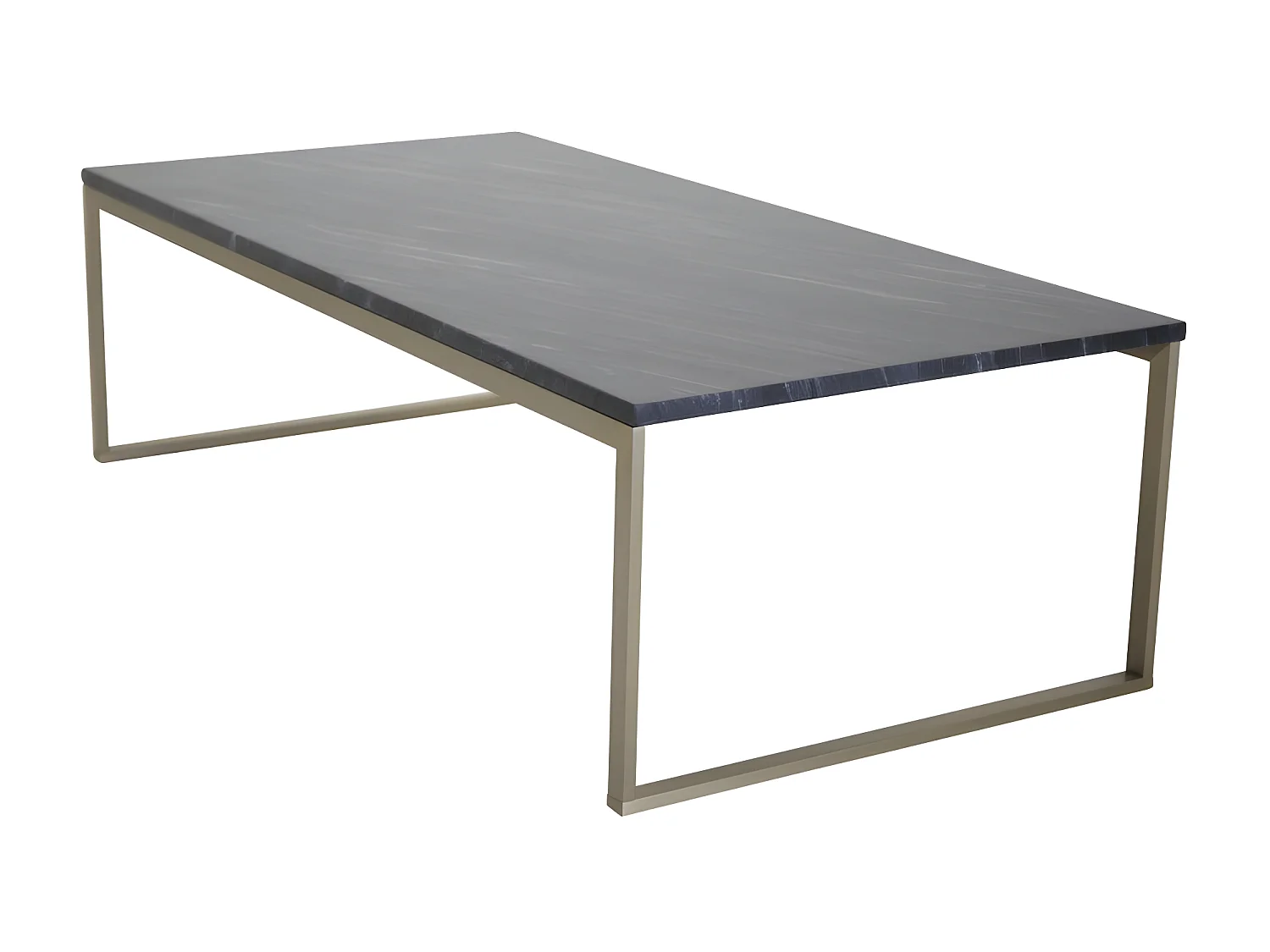 Table Basse en Marbre "Estelle" 120cm Gris