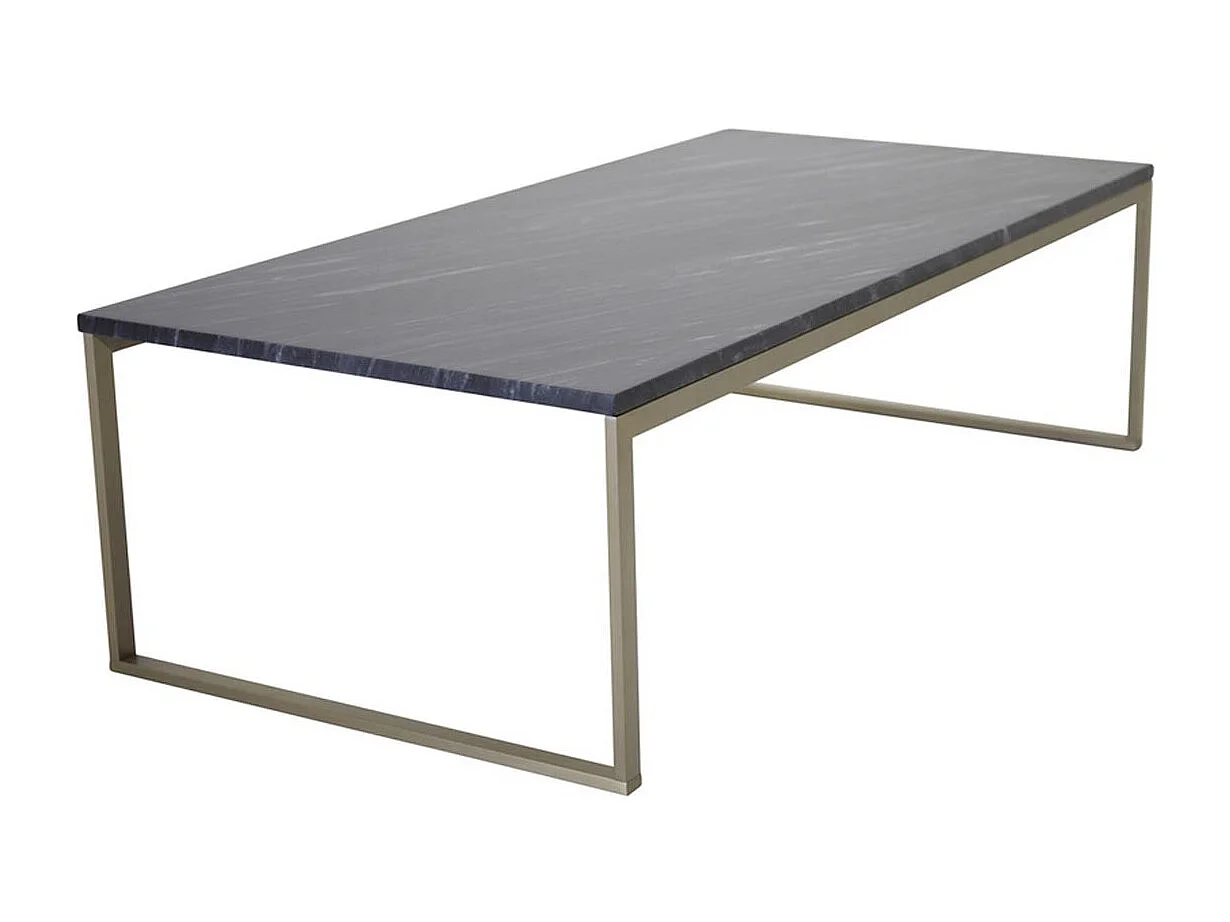 Table Basse en Marbre "Estelle" 120cm Gris