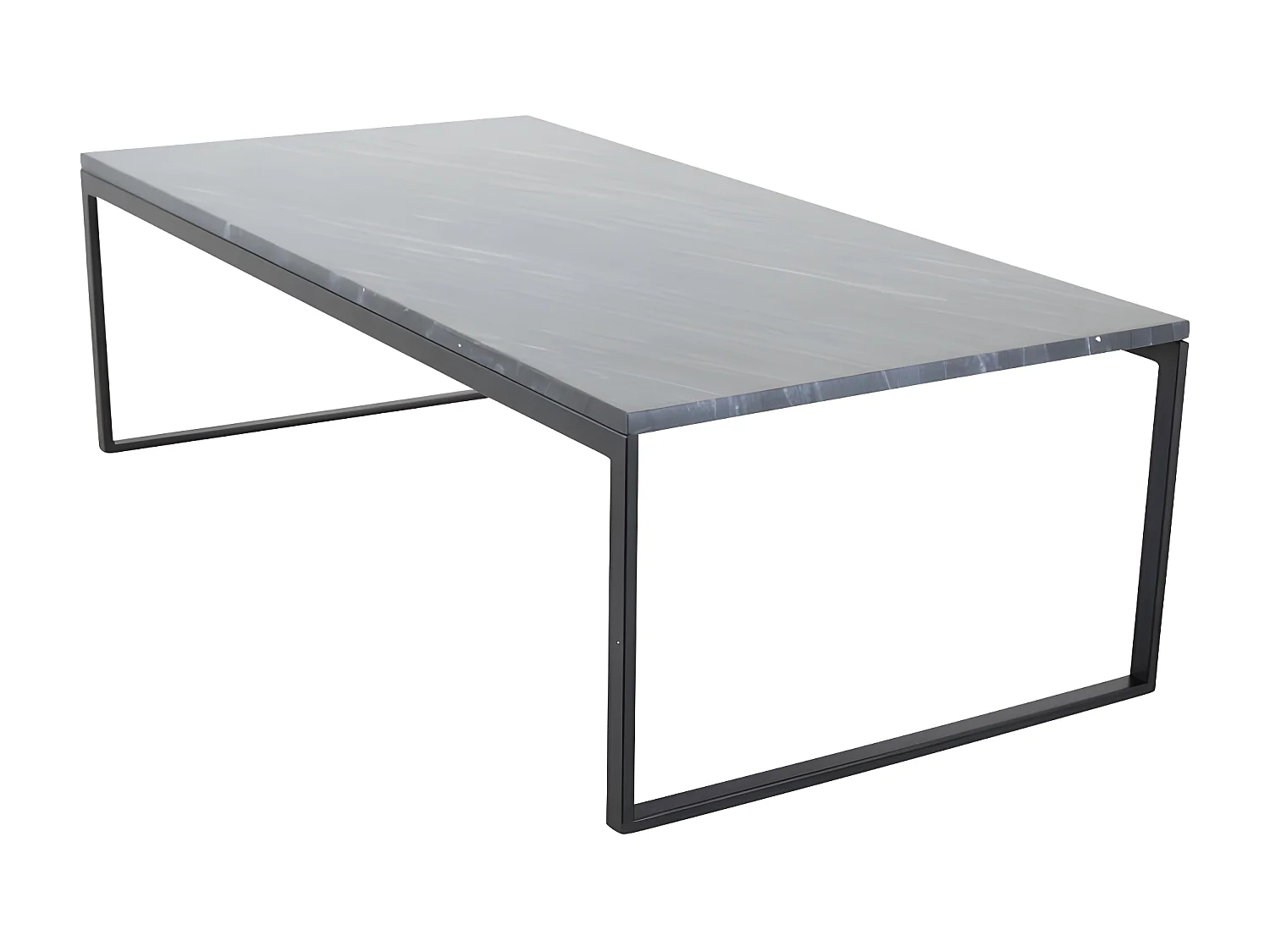 Table Basse en Marbre "Estelle" 120cm Gris