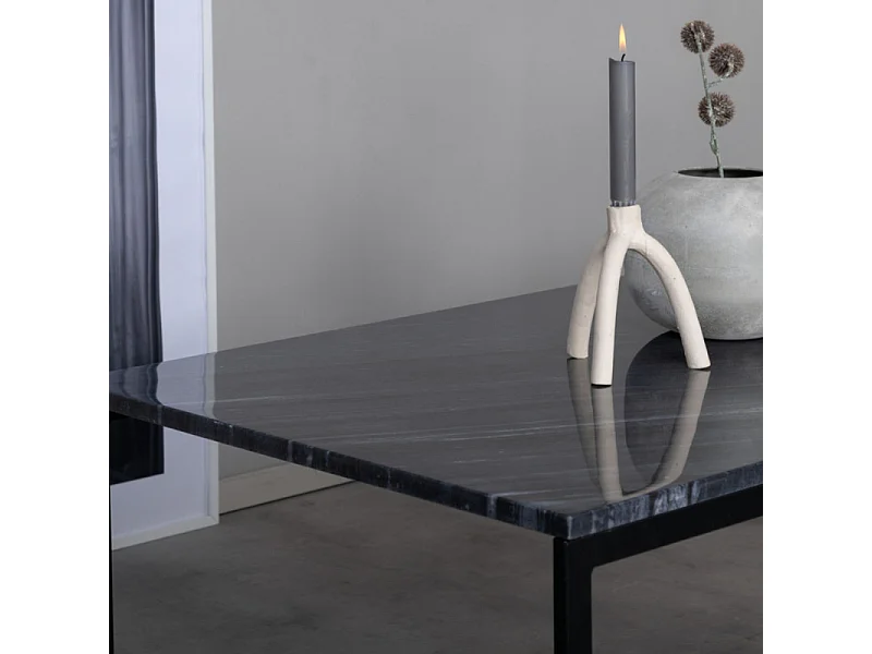 Table Basse en Marbre "Estelle" 120cm Gris