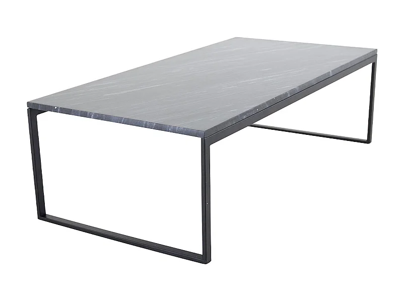 Table Basse en Marbre "Estelle" 120cm Gris