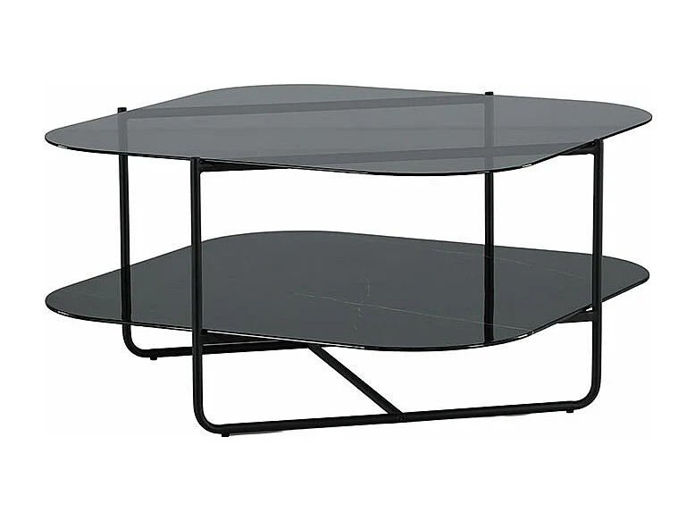 UnLine Couchtisch 1 Regal schwarz.