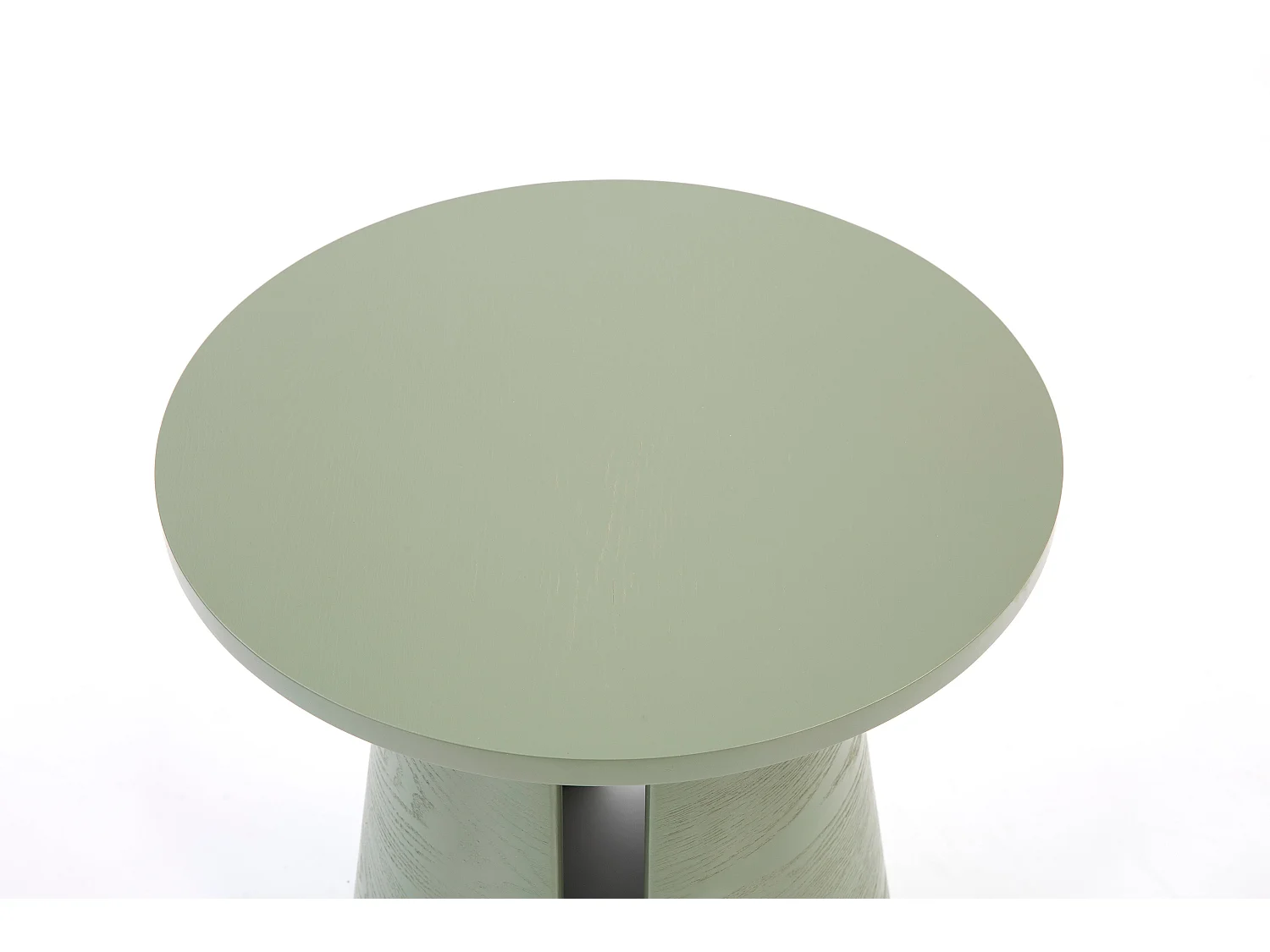 Table de salon verte Ø50 h50 cm