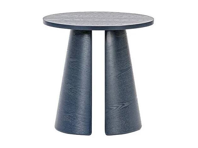 Mesa de sala azul Ø50 h50 cm