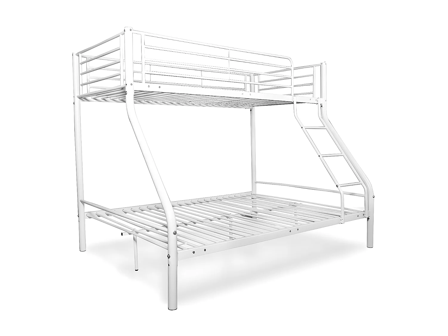 Litera de Matrimonio Metalica AS121 Blanco