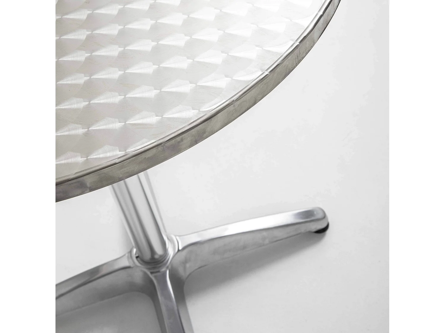 Ronde verstelbare bistrotafel