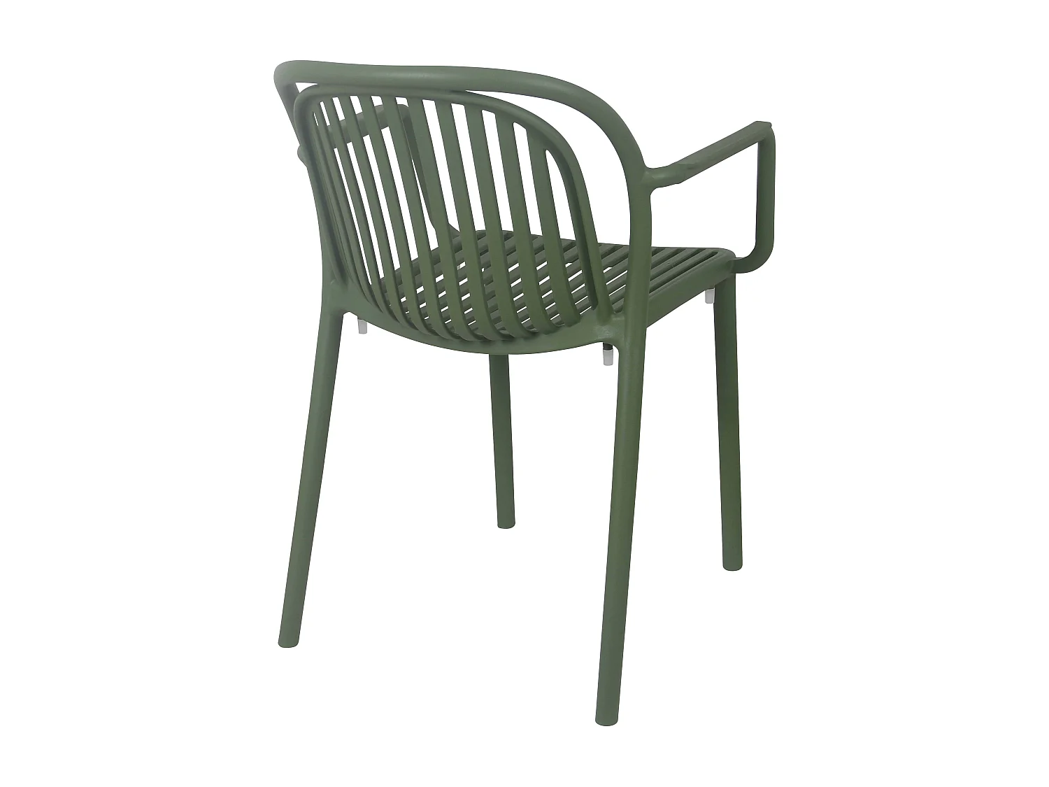 Fauteuil de terrasse vert olive
