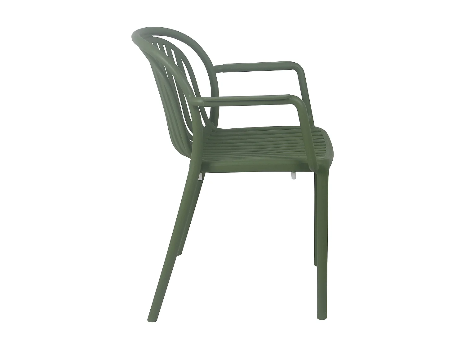 Fauteuil de terrasse vert olive