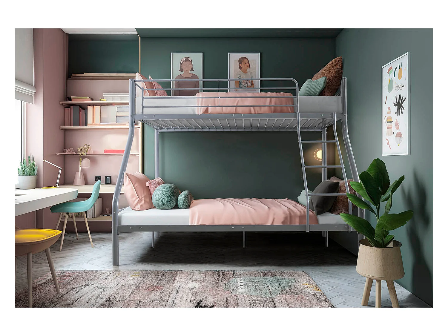 Beliche duplo metálico