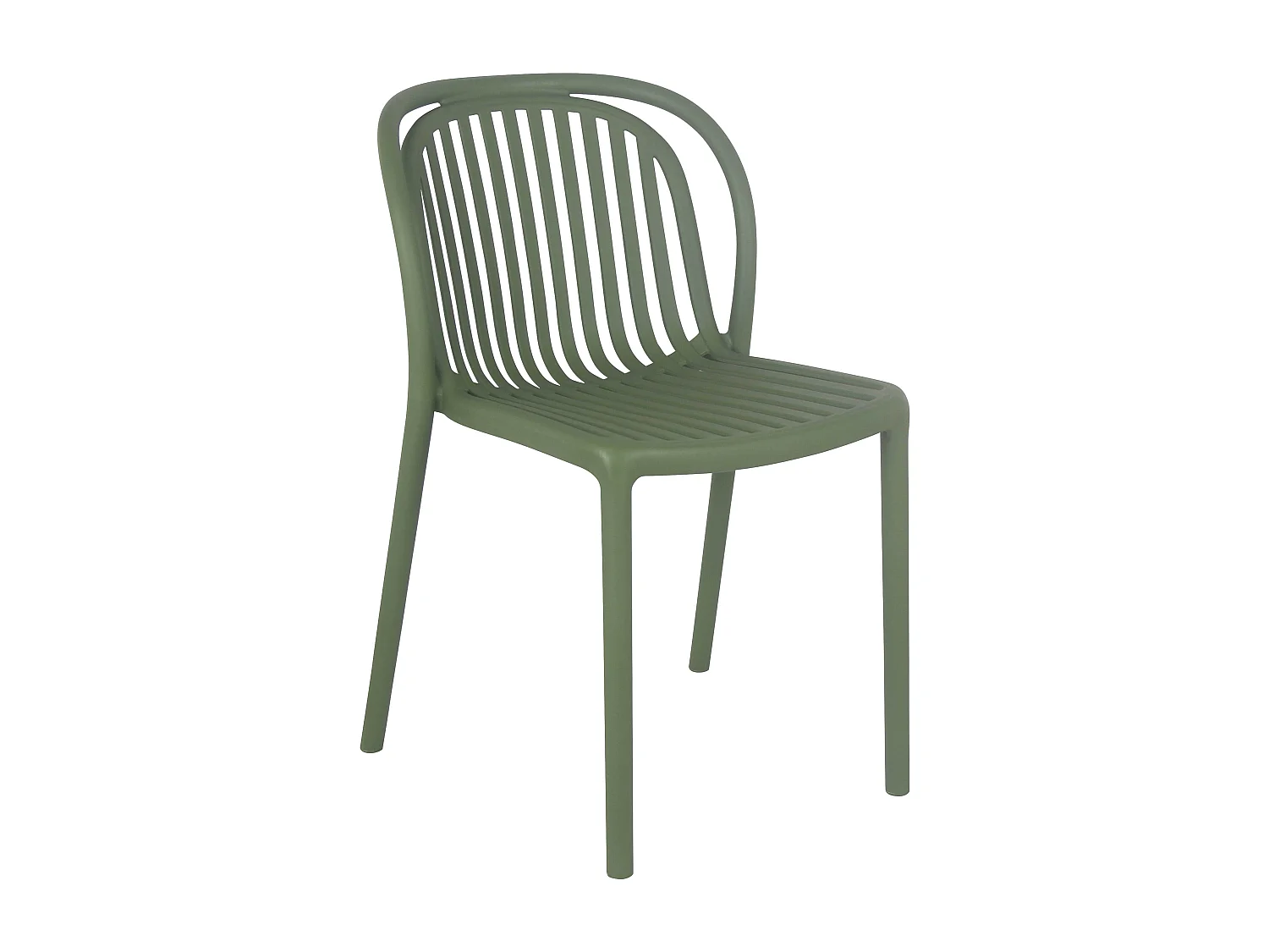 Chaise de terrasse vert olive