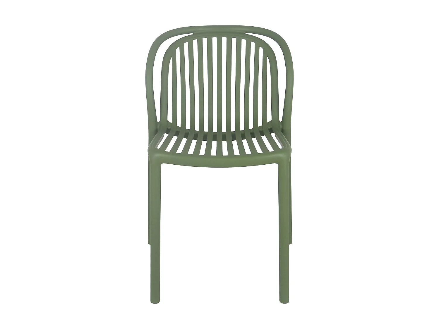 Chaise de terrasse vert olive