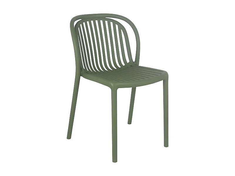 Chaise de terrasse vert olive