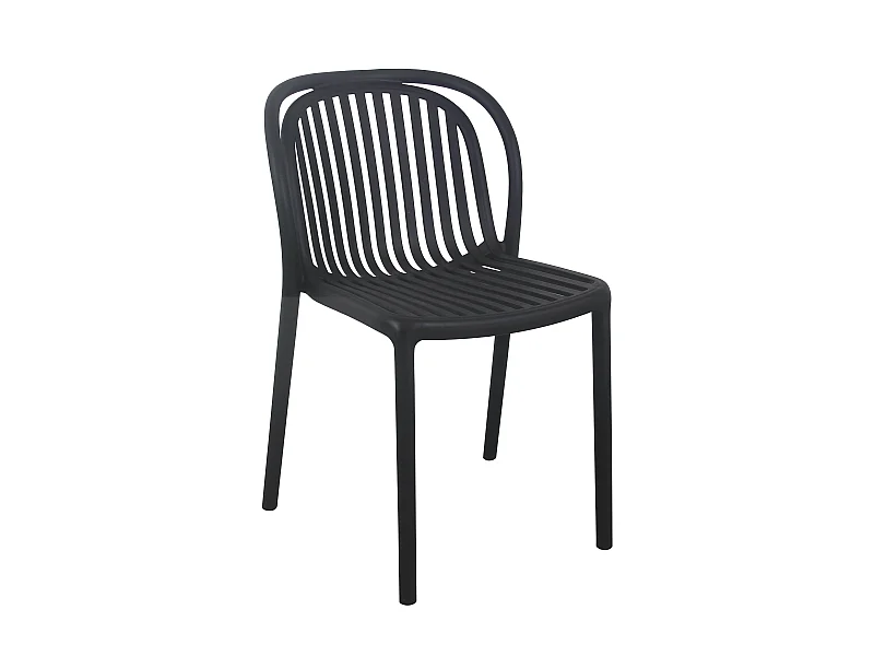 Chaise de terrasse noire