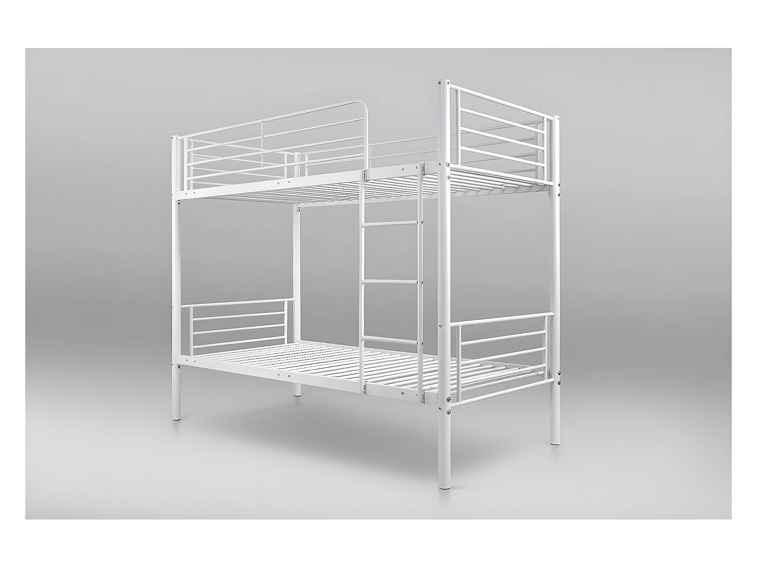 Beliche Duplo 90cm Metal Branco