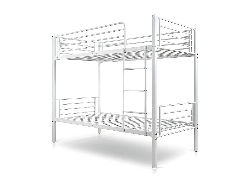 Beliche Duplo 90cm Metal Branco