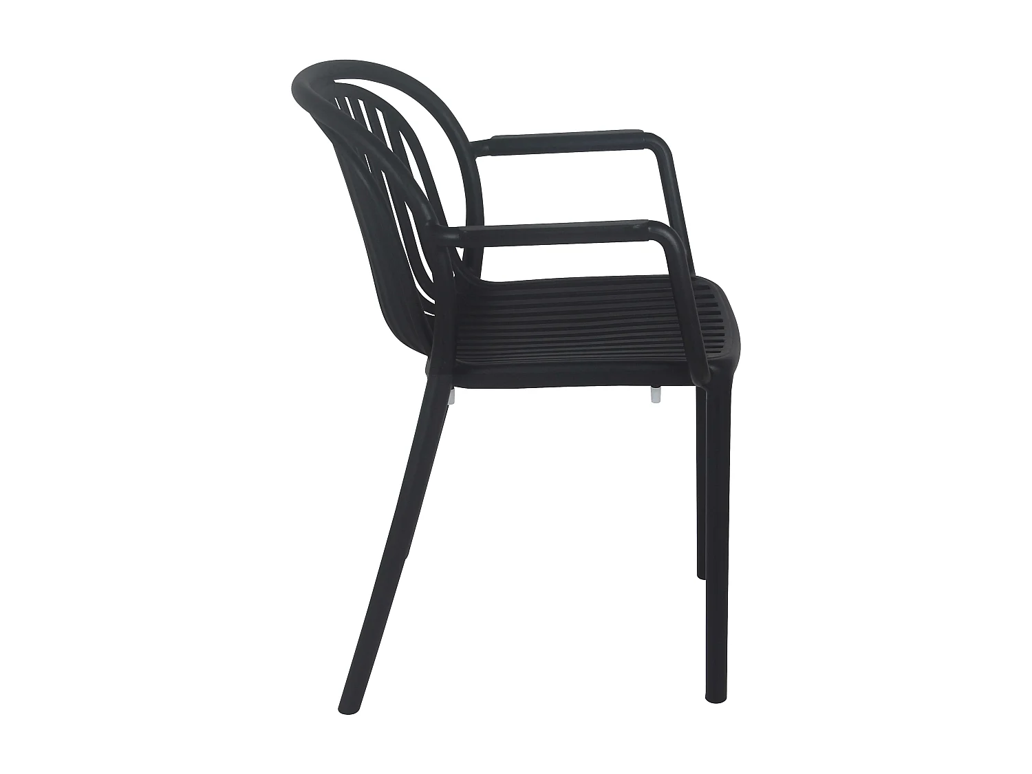 Fauteuil de terrasse noir