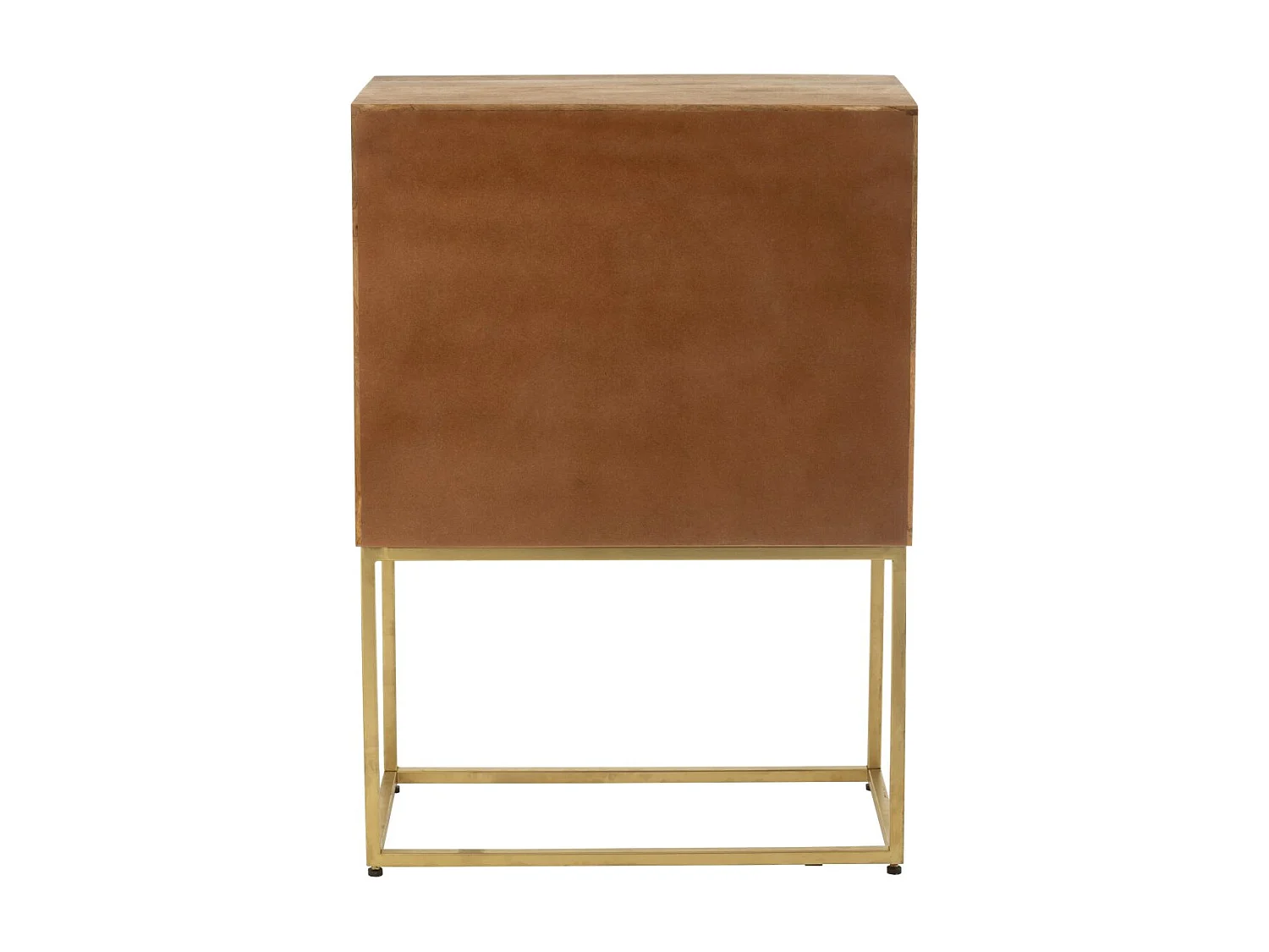 Commode 2 Portes sur Pied "Nino" 122cm Naturel