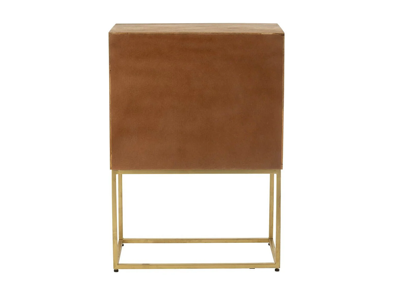 Commode 2 Portes sur Pied "Nino" 122cm Naturel